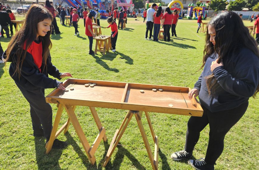 Estudiantes del Colegio El Melón celebran Día del Deporte y Sana Convivencia Escolar