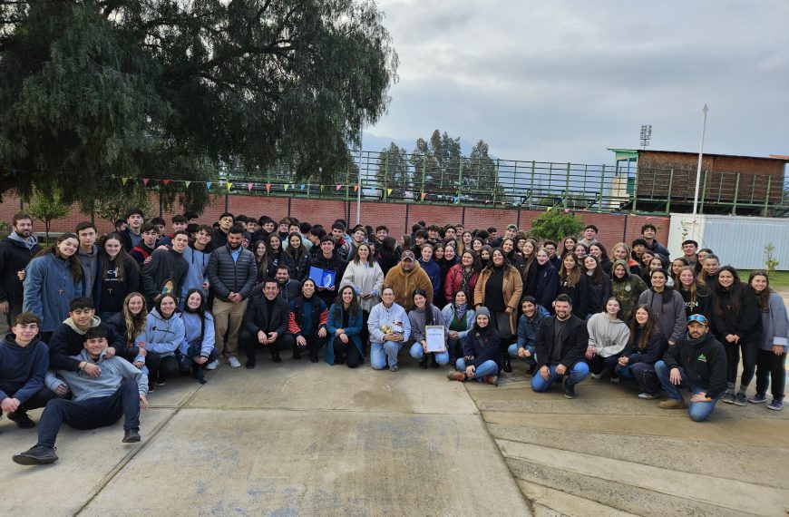 ¡Agradecimiento especial para Colegio Sagrada Familia!