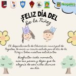 Post en instaram día del niño y la niña ilustrado tierno pasteles