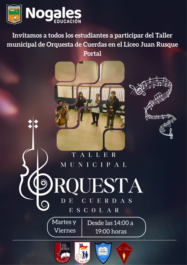 Afiche ORQUESTA DE CUERDAS