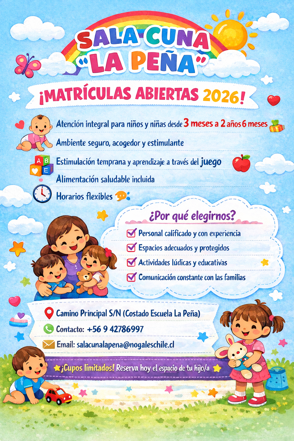 Matricúlate con nosotros en 2026