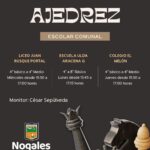 Post de Instagram Torneo de Ajedrez Fotográfico Negro y Beige