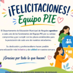felicitaciones equipo pie